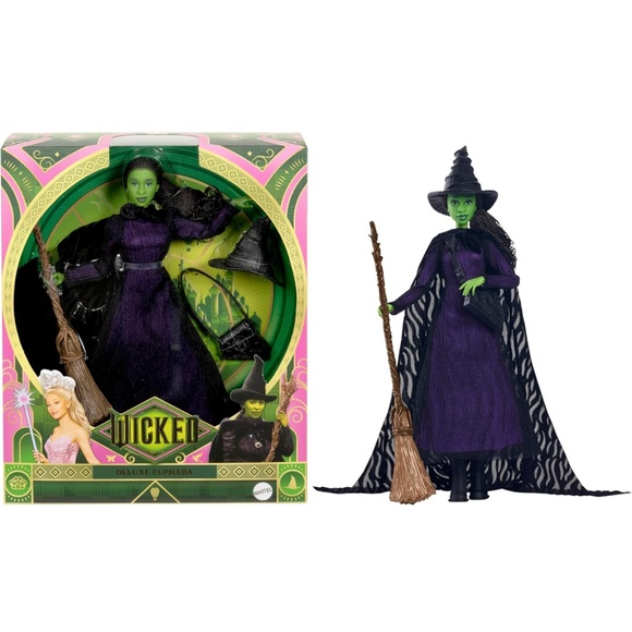 Wicked Elphaba doll NEW Collector’s item Mattel wicked barbie doll - Picture 2 of 12